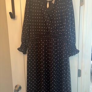Black Polka Dot Dress